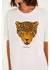 T-Shirt Media Onça Esmeralda Off White - Farm na internet