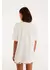 T-Shirt Media Onça Esmeralda Off White - Farm - Duroc Store