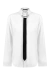 camisa de manga longa com gravata - loja online