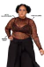 Blusa de Tule Animal Print | Morfia