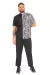 Camisa Manga Curta Animal Print | Morfia