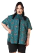 camisa estampada mística azul - comprar online
