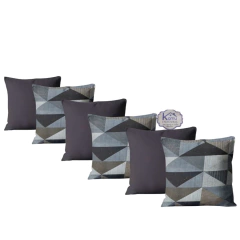 Kit com 6 Almofadas Decorativas Cheias 48x48cm