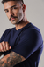 camiseta masculina cotton