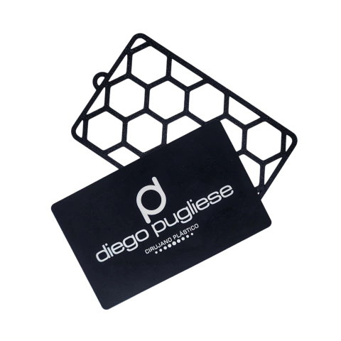 Tarjeta Metalica Personalizada + Tarjetero Minimalista