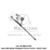 AMORTECEDOR PNEUMATICO DA PORTA - PROFI FX40 (CÓD 04-006293-001)