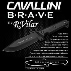 Facas Super Explorer + Explorer + Brave Cavallini - Loja Cavallini