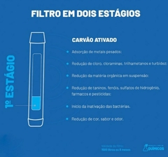 Imagem do Garrafa Filtro Cavallini By Stone Water Com Capa Neoprene