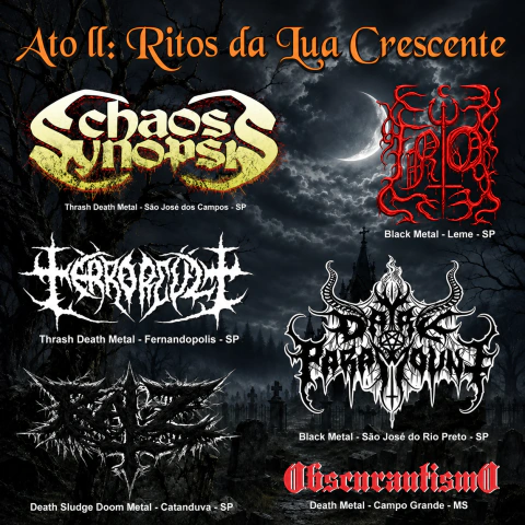 Ingressos: Ritos da Lua Crescente - Ato 2 (1º lote limitado em 50 ingressos)