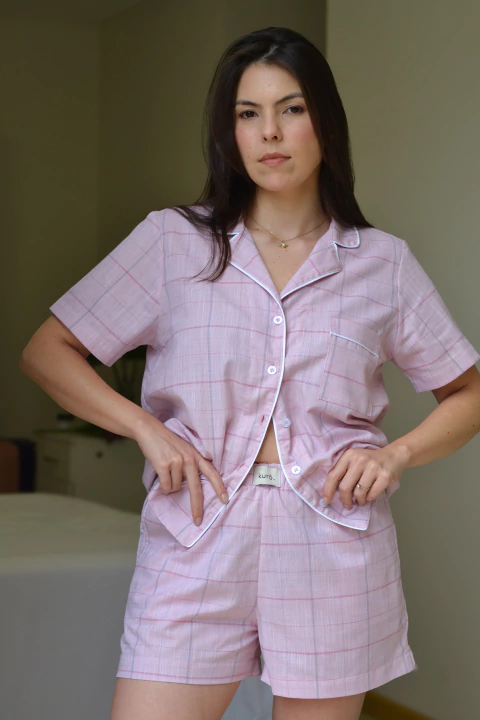 Pijama Xadrez Aila - comprar online