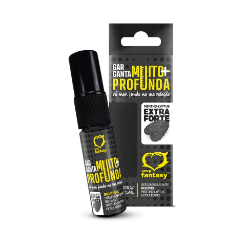 Spray Garganta Muito+ Profunda - Refresque Seu Conforto!