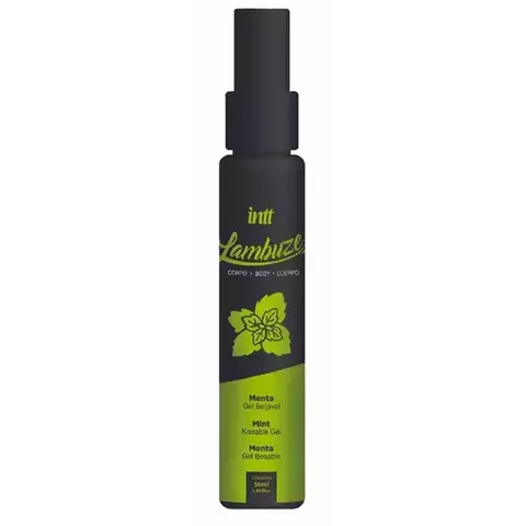Lambuze Gel Beijável Hot Para Massagem 55ml Intt - Menta: