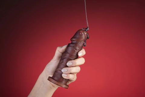 Descubra a sensação única do Pênis Real Dick Ultra Realístico Maciço 15,3 x 4 cm,