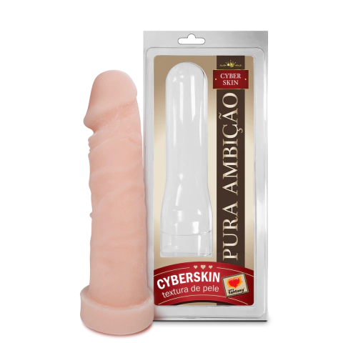 Capa Versátil em CyberSkin: Conforto e Realismo em Cada Toque! 18cm x 4,5 cm