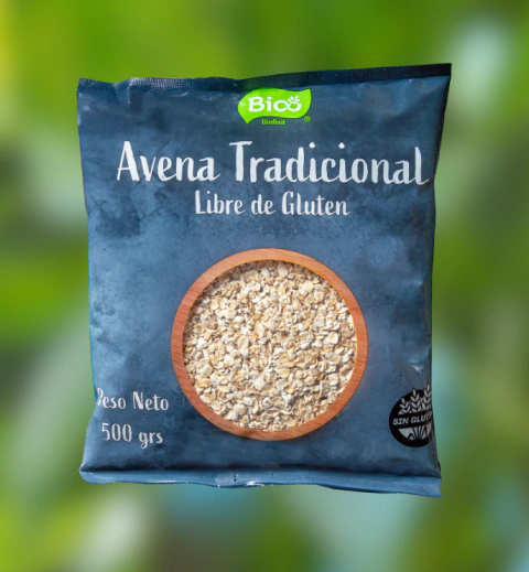 Avena tradicional libre de gluten x 500G