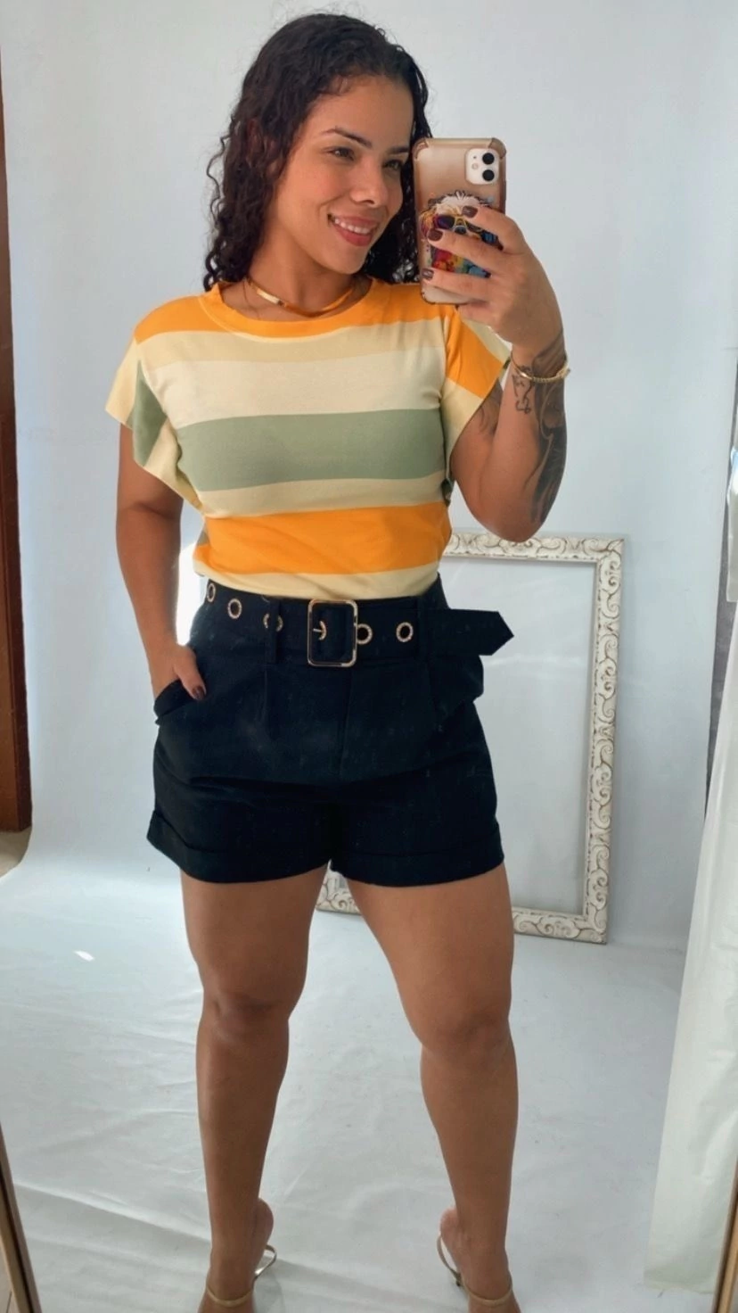 BLUSA MUSCLE LISTRADA