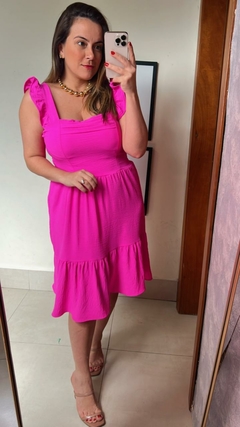 VESTIDO CURTO DE ALÇA COM BOJO - comprar online