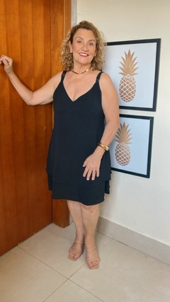 VESTIDO DUNA COM BABADO na internet
