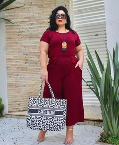 CONJUNTO CALÇA PANTACOURT E BLUSA