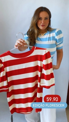 BLUSA DE MALHA LISTRADA