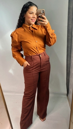 CAMISA MANGA LONGA BUFANTE