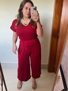 CONJUNTO PANTACOURT E BLUSA na internet