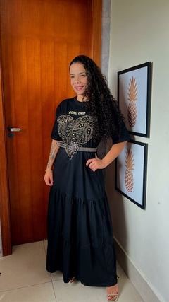 VESTIDO LONGO DE CORAÇÃO