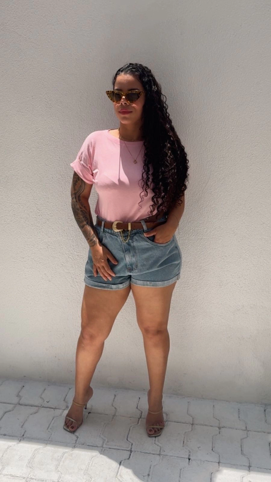 BLUSA MALHA MANGA DOBRADA