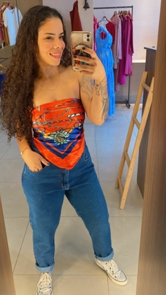 CALÇA JEANS MOM