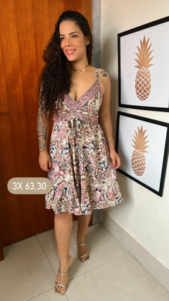 VESTIDO INDIANO CURTO