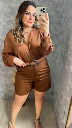 CAMISA OVERSIZED LISA MANGA LONGA