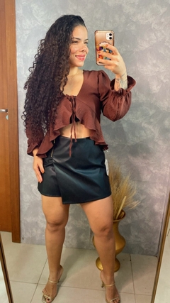 BLUSA BOHO CHIC COM AMARRAÇÃO - comprar online
