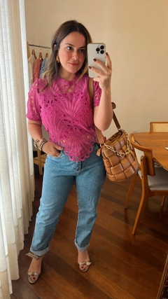BLUSA GUIPIR FORRADA