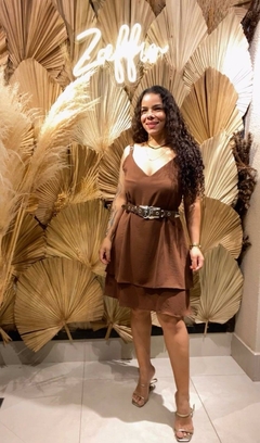 VESTIDO DUNA COM BABADO