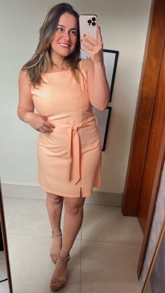 VESTIDO CURTO DE ALÇA