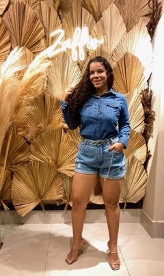 CAMISA MANGA LONGA JEANS