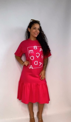 VESTIDO LONGO BOHO COM MANGA - comprar online