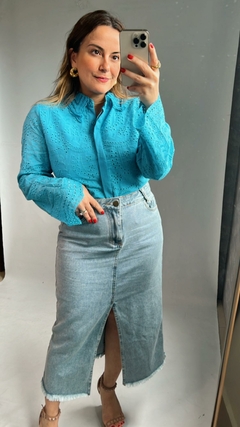 CAMISA MANGA LONGA TODA EM LESE - comprar online