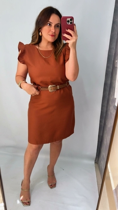 VESTIDO CURTO TECIDO MARRANT - comprar online