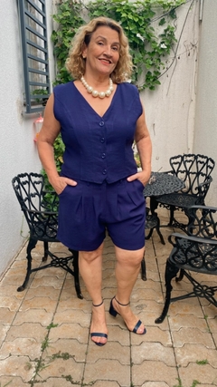 CONJUNTO DE SHORT E COLETE - comprar online
