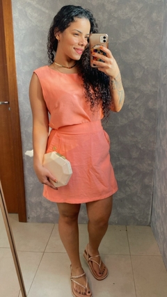 CONJUNTO SHORT E SAIA COM REGATA na internet