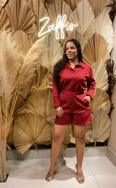 CONJUNTO SHORT E CAMISA MANGA LONGA - comprar online