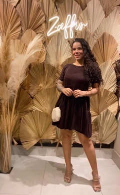 VESTIDO CURTO MANGA 2 MARIAS - comprar online