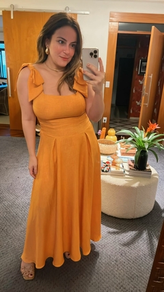 VESTIDO COM AMARRAÇÃO NA ALÇA - Zaffir
