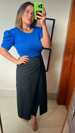 BLUSA RIBANA COM MANGA PRINCESA na internet