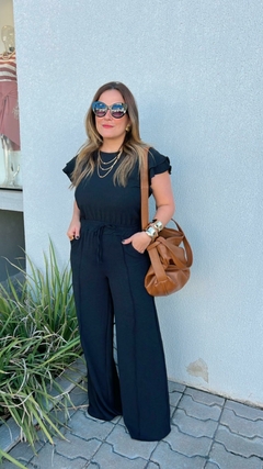 CONJUNTO CALÇA E BLUSA CREPE - Zaffir