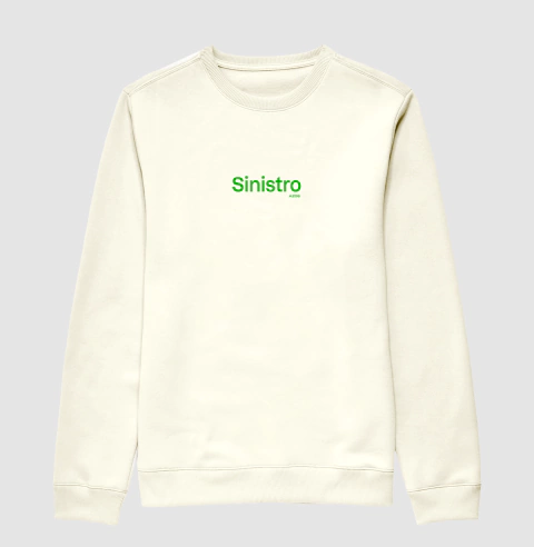 Sinistro Pequeno Branco e Verde - Sem Capuz