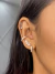 Brinco Ear Cuff Flores | Prata 925 - comprar online