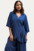 Kimono Litoral azul - loja online