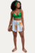 Short Caju Floral Blue na internet
